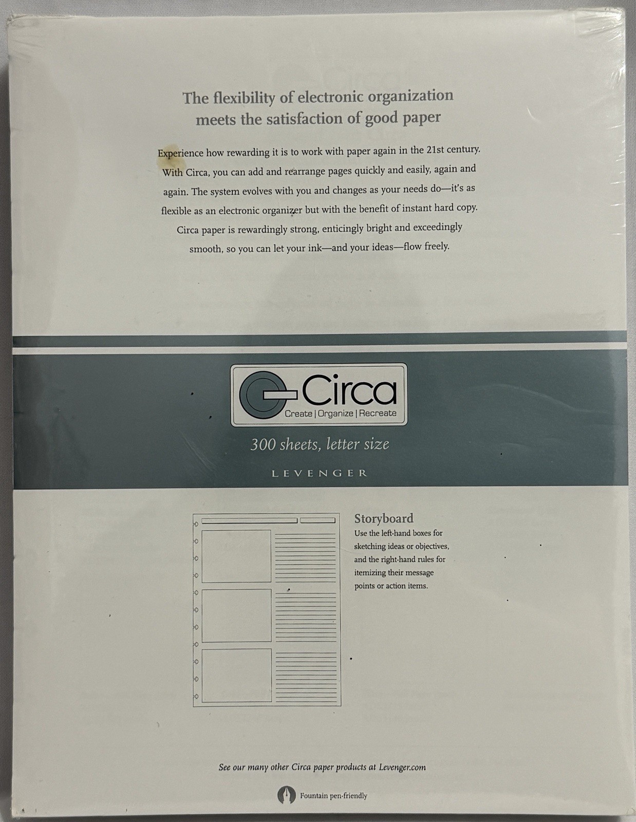 Package Circa Storyboard Refill Papers 300 Sheets – Letter Size NEW