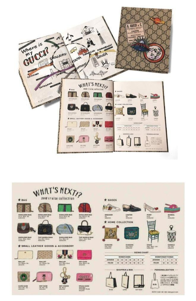 Gucci Notebook Set 2 books My Gucci Book & My Scrap Book Limited Japan New