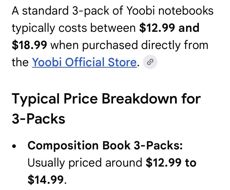 Set Of 3 Pack New Yoobi 7×10 Composition Journal Notebooks 2 Pink/1 Purple