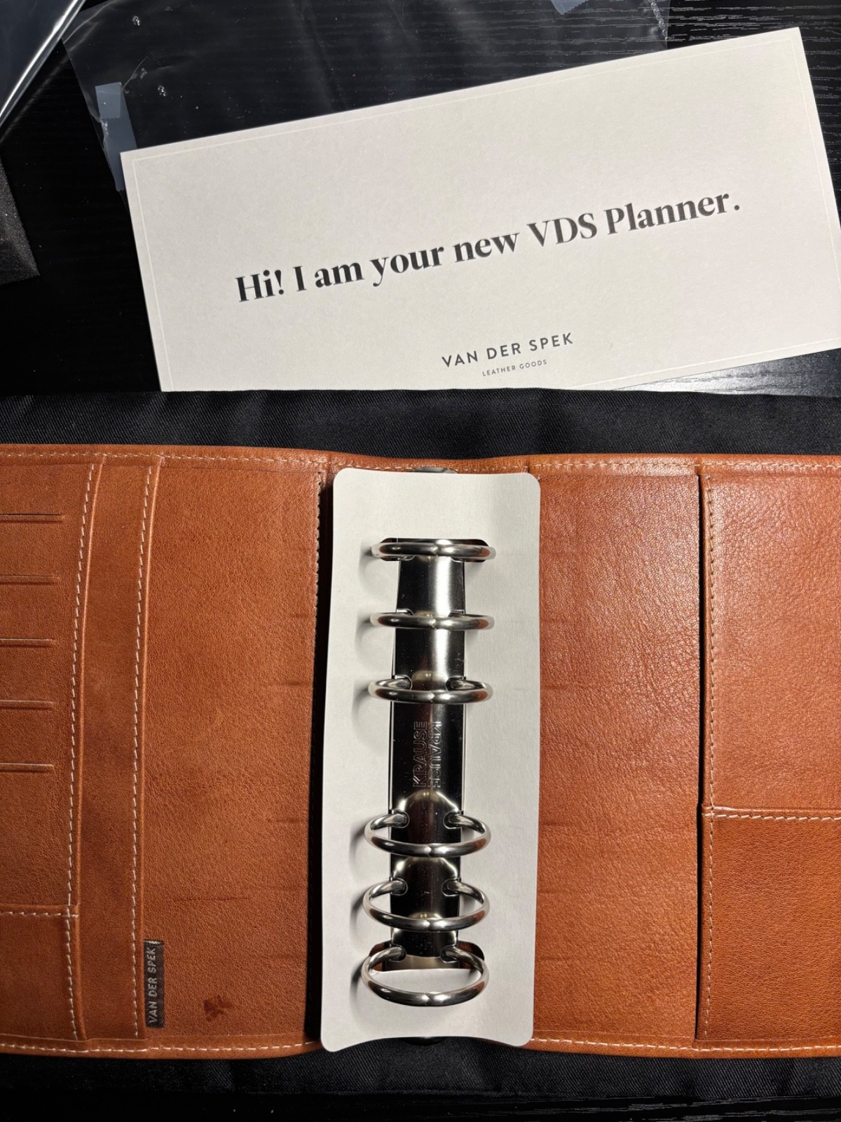 Van Der Spek A6 Planner with Dust Bag and Box Custom Made Genuine