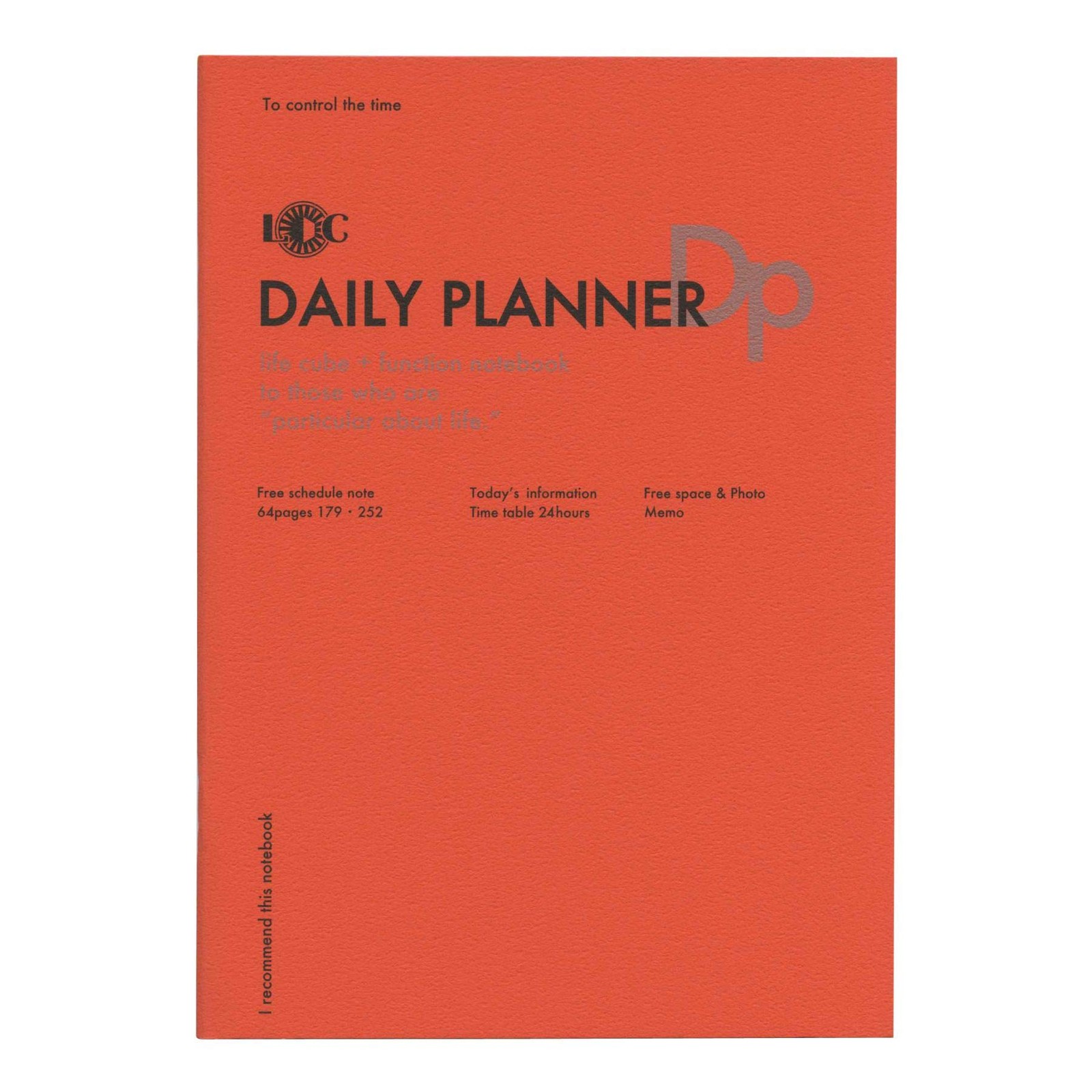 A5 Function Notebook DAILY PLANNER by United Bees (Luddite)