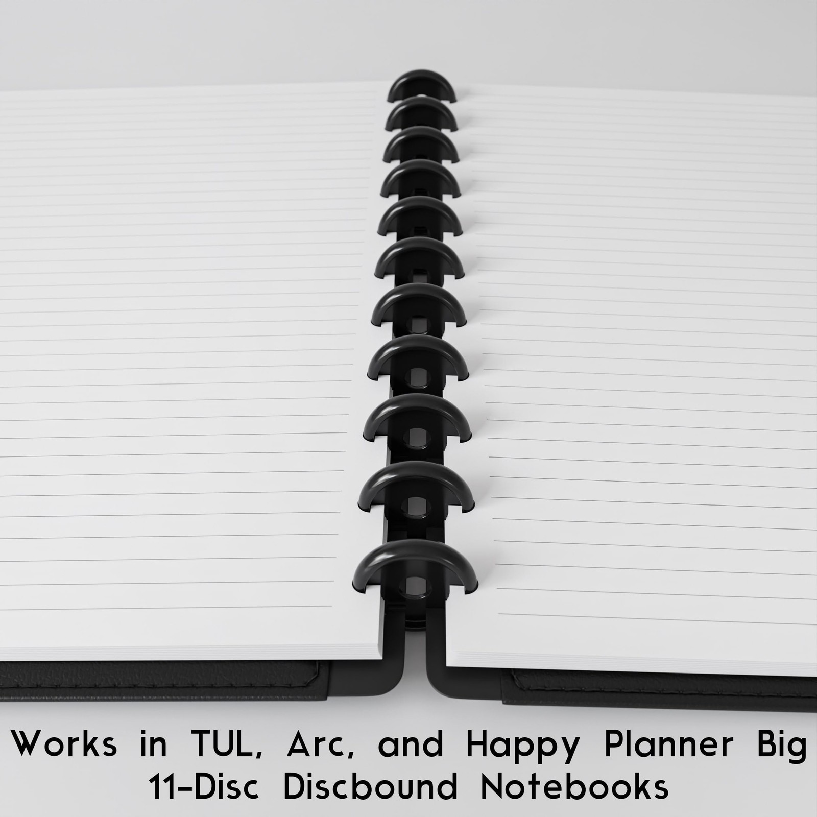Discbound Letter Size Lined Paper Refill, 250 Sheets (500 Pages), 8.5 in x 11…