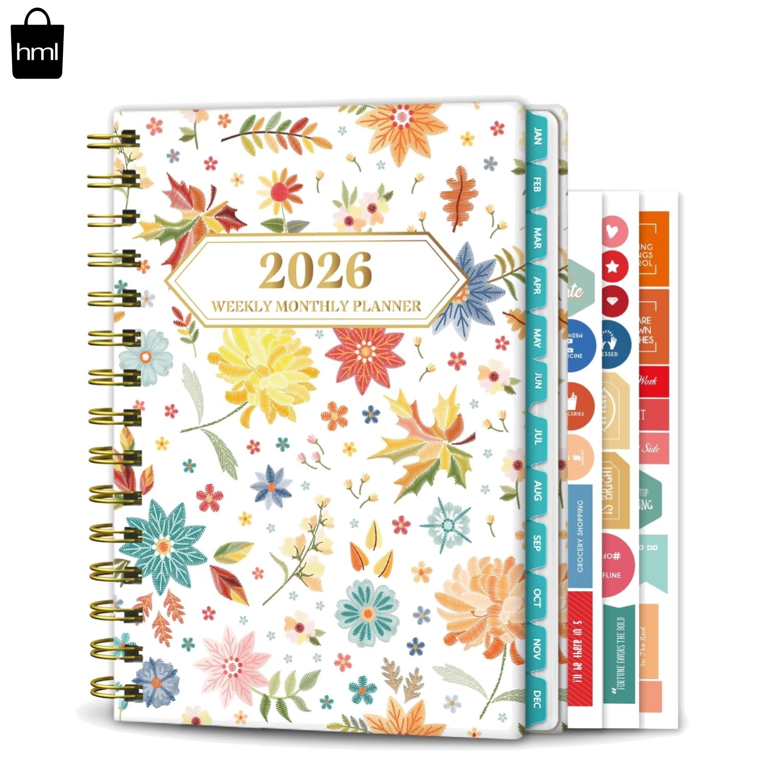 Sophisticated 2026 Planner: 144 Pages of Daily, Weekly & Monthly Planning Ease