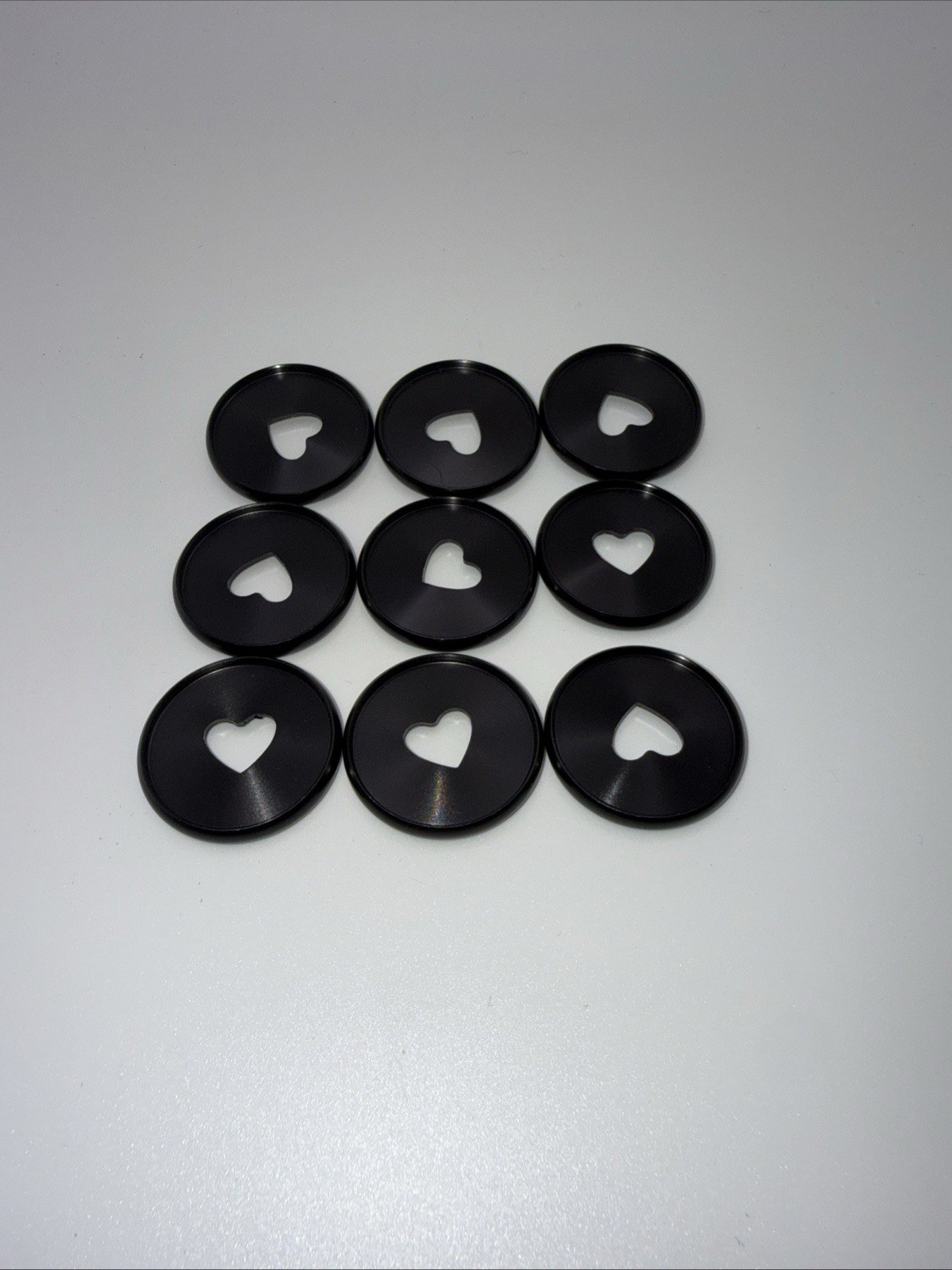 Happy Planner Discs Black Metal lot of 9 Classic Planner size