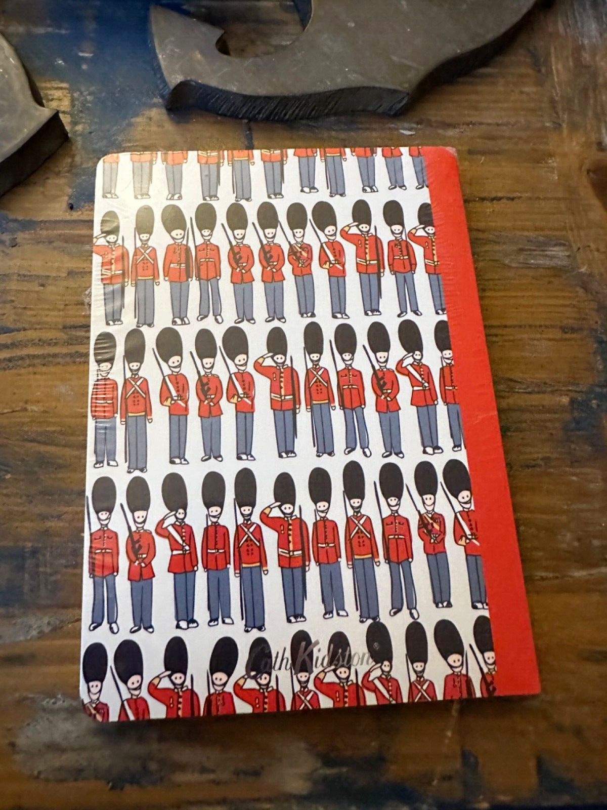 Cath Kidston Journal 8 1/4 X 5 7/8-The Queens Guard Soldiers (New in Wrapping)