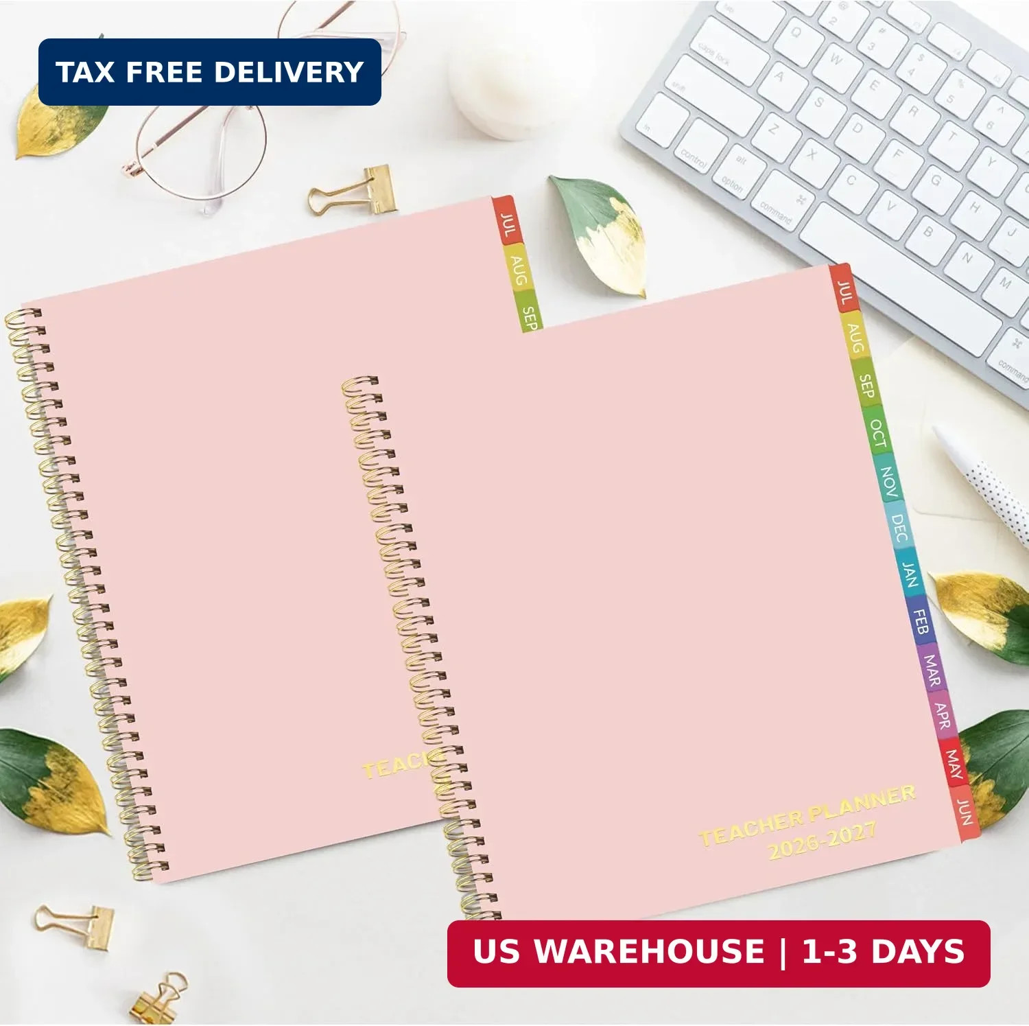 Teacher Planner 2026-2027 – Teacher Planner 2026-2027 Academic Year, 8.7″ x 10.8