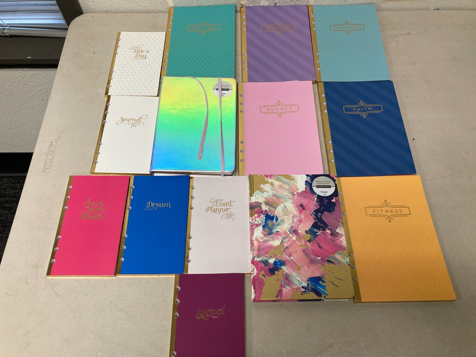 Lot of 14 RECOLLECTION Guided Journals 208 Pages Each Undated Hardcover