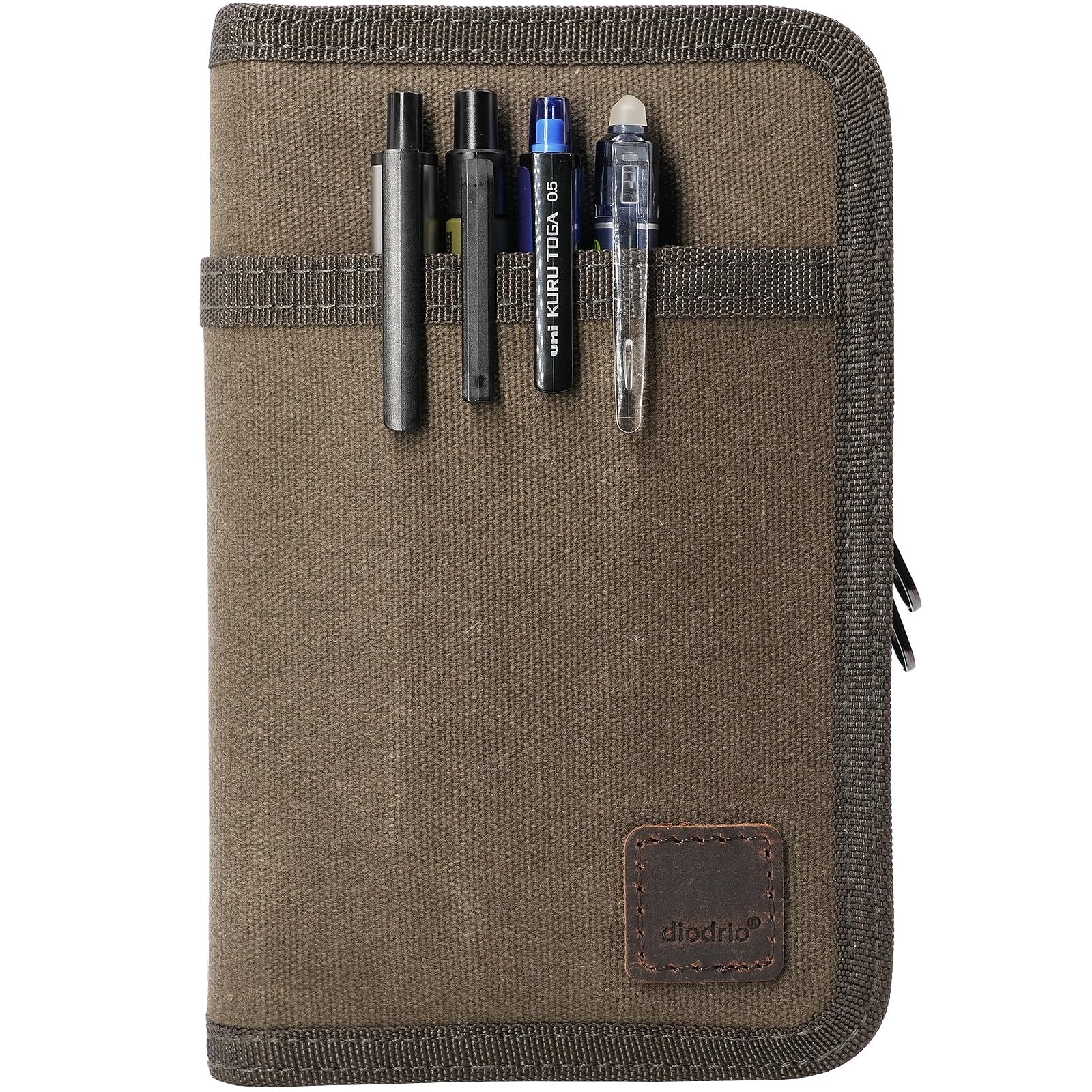 Field Notes Notebooks Cover for 3.3 x 5.5 Pocket Notebook Journal with Pen Ho…