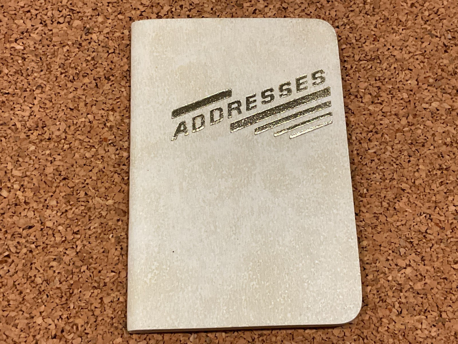 True Vintage Address / Phone Number Book A TO Z LISTS 2×3″ MINI Pocket Blank