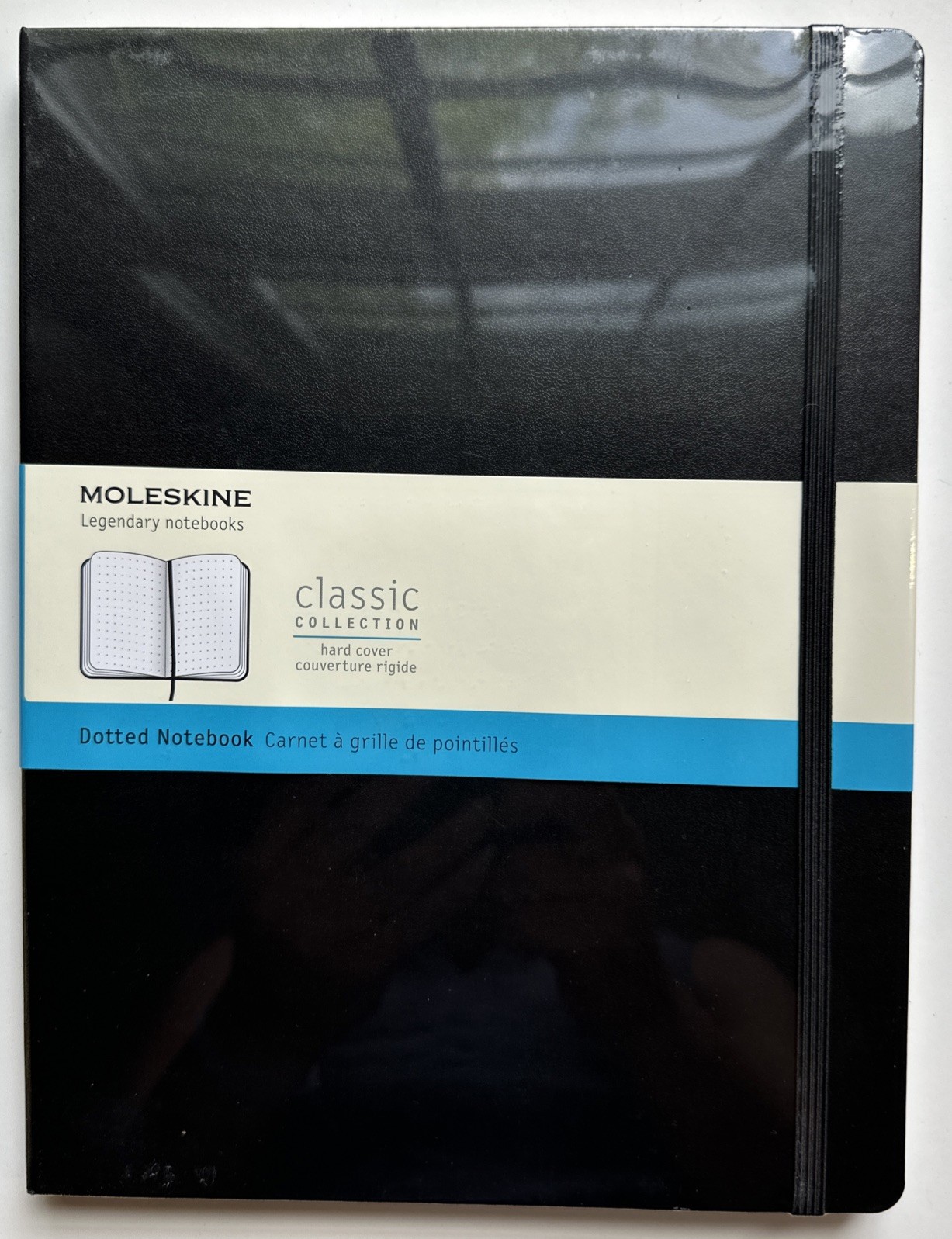 Moleskin Dotted Notebook Classic Collection Dot Grid Hardcover Black XL Pocket