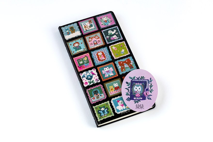 Hobonichi Techo Weeks Planner Yumi Kitagishi Shironeko no Mainichi ENG /JPN 2026
