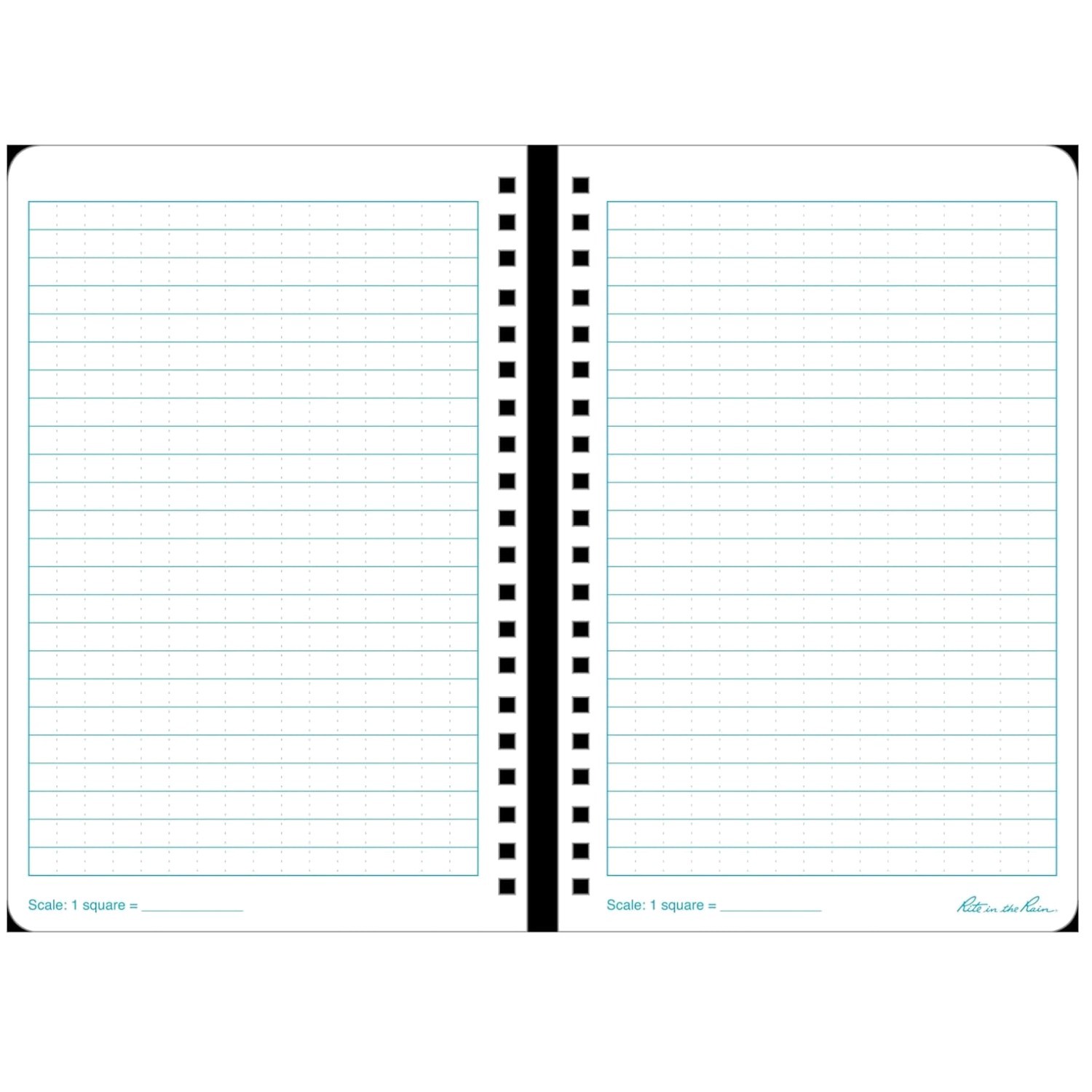 Polydura Cover Weatherproof Notebook, 3 Pack