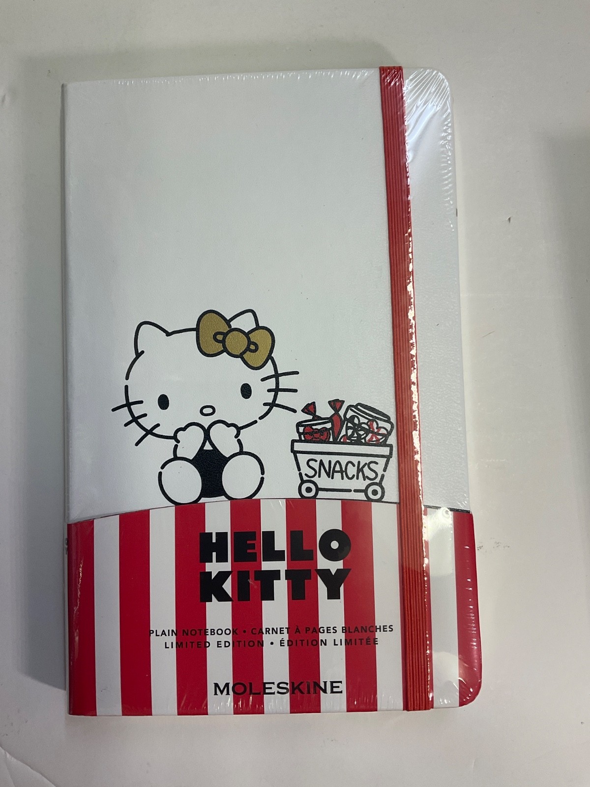 MOLESKINE Sealed Limited Edition Hello Kitty Plain Notebook, White