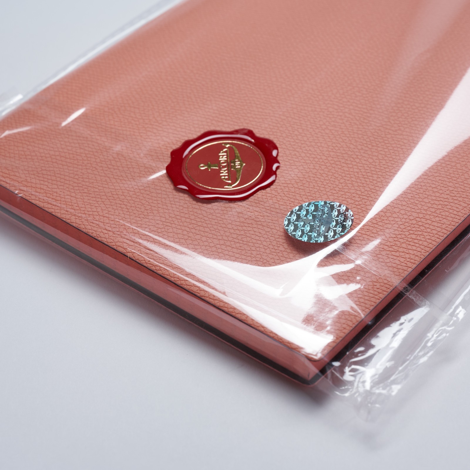 Ancora ROSE BLUSH Luxury ITALIAN Leather set of 3 Notebooks ( A6, A5, A4)