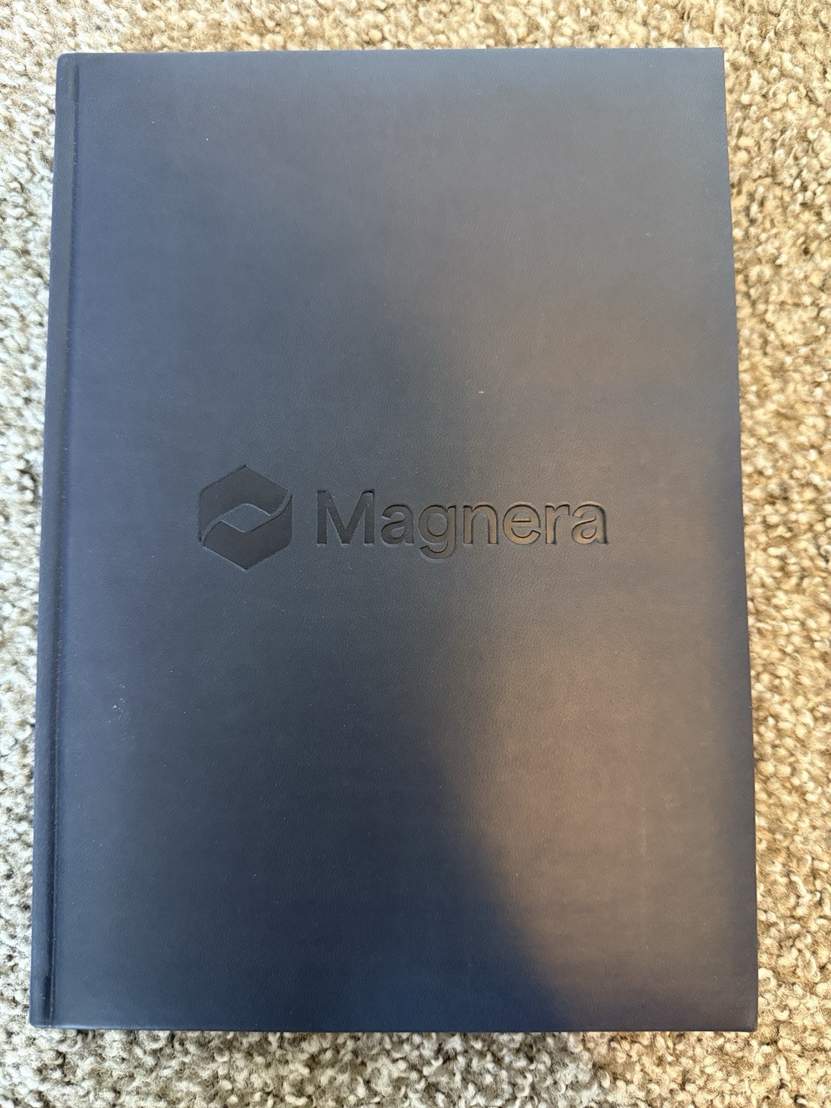 Castelli Made in Italy Navy Blue Lined Notebook Journal “Magnera” 9.5″ x 7″ NEW