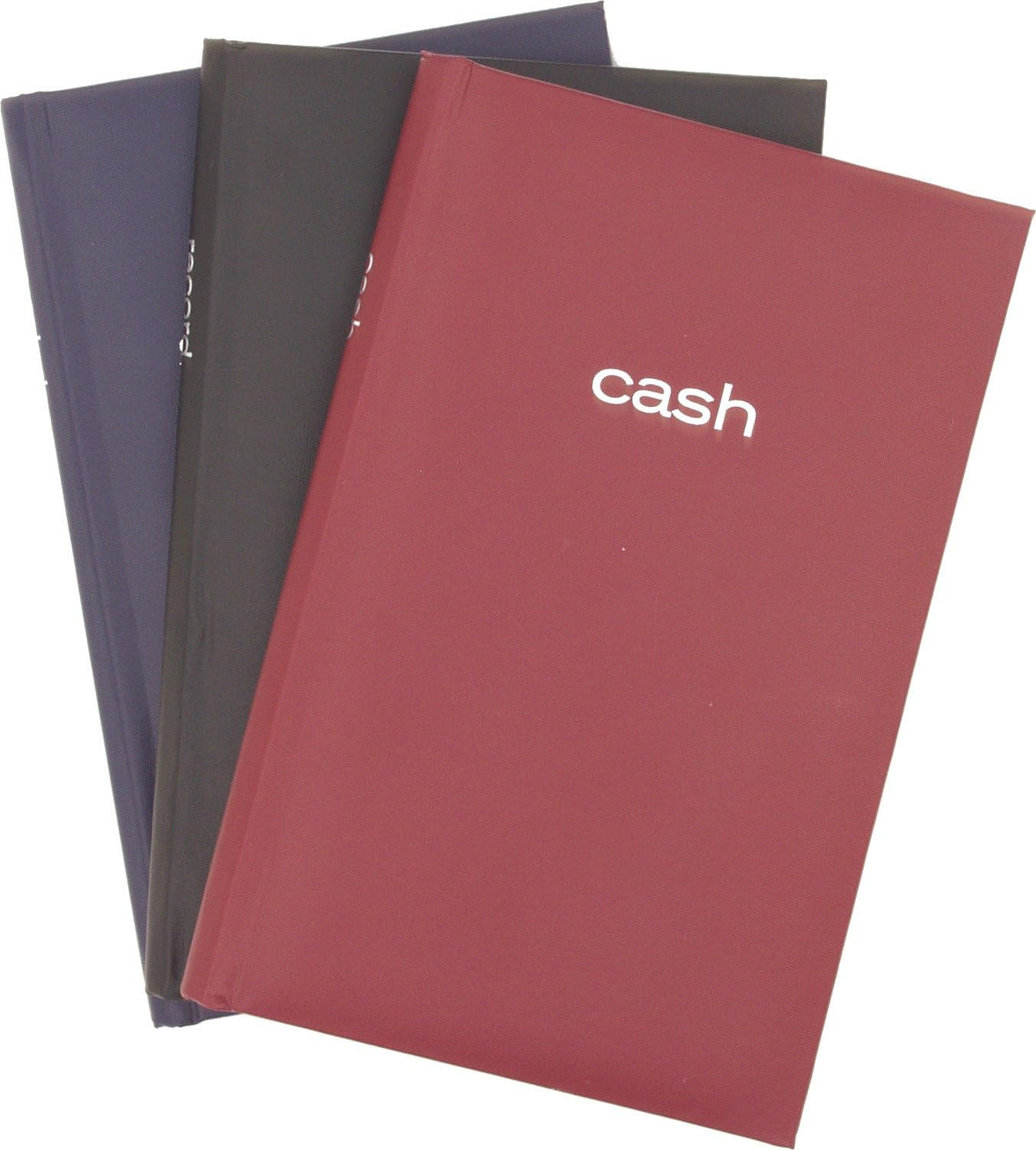 Cash Book – 7-15/16 X 5-1/8 Inches – 144 Pages- Assorted Colors