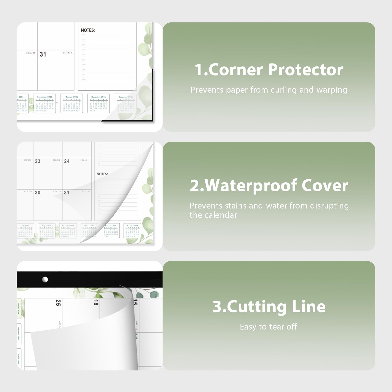 Valome Desk Calendar Large Desk Calendar 22 X 17 Jan – Jun 2027 Monthly Desktop
