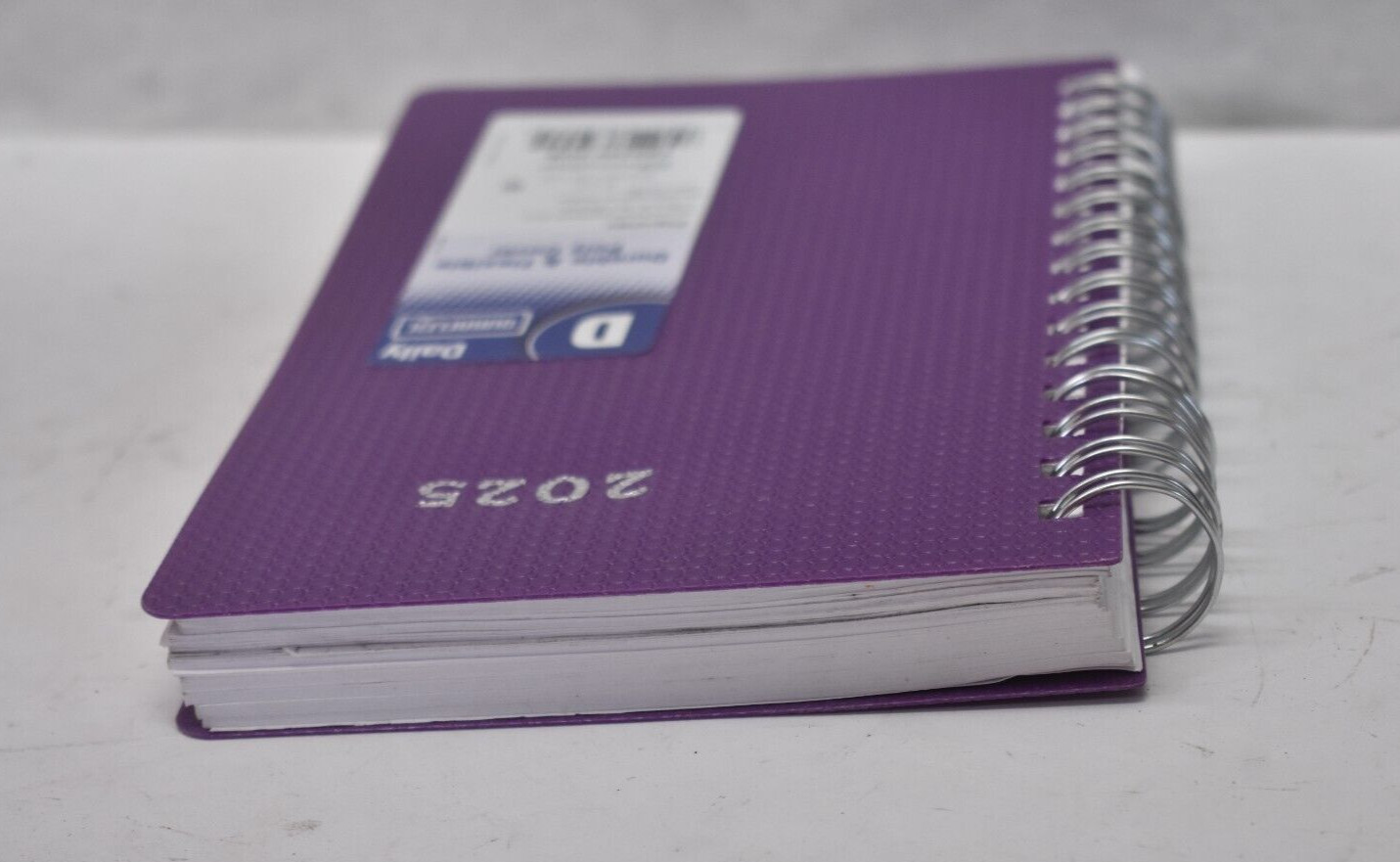 Duraflex Daily Durable & Flexible Poly Cover Planner 2025 Purple Cover