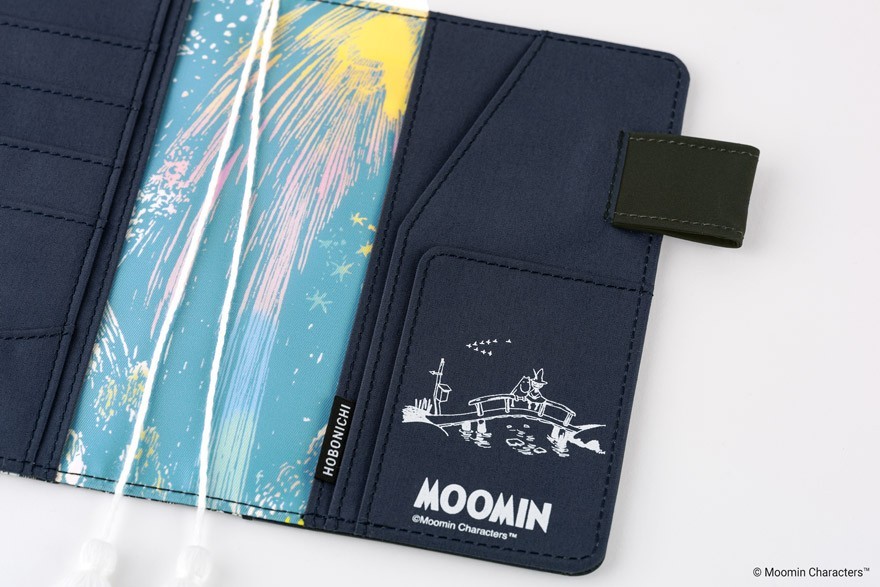 Hobonichi Techo 2026 Moomin Cover Big Party Night A6 Original w/ Underlay