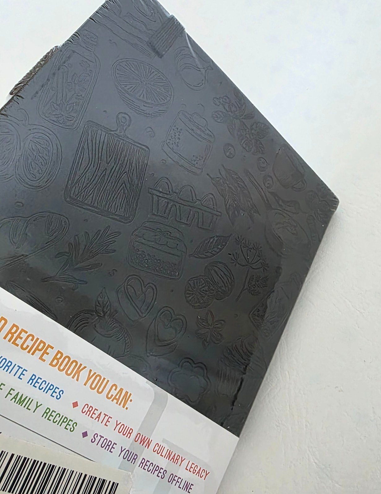 Blank Recipe Book Planner Culinary Organizer Hardbound Write In Your Own Recipes