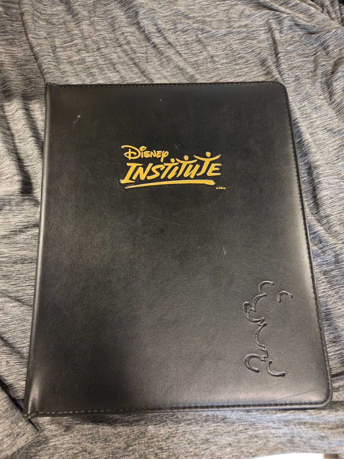 Disney Institute Portfolio Padfolio 1996 -25th Anniversary Disneyana-