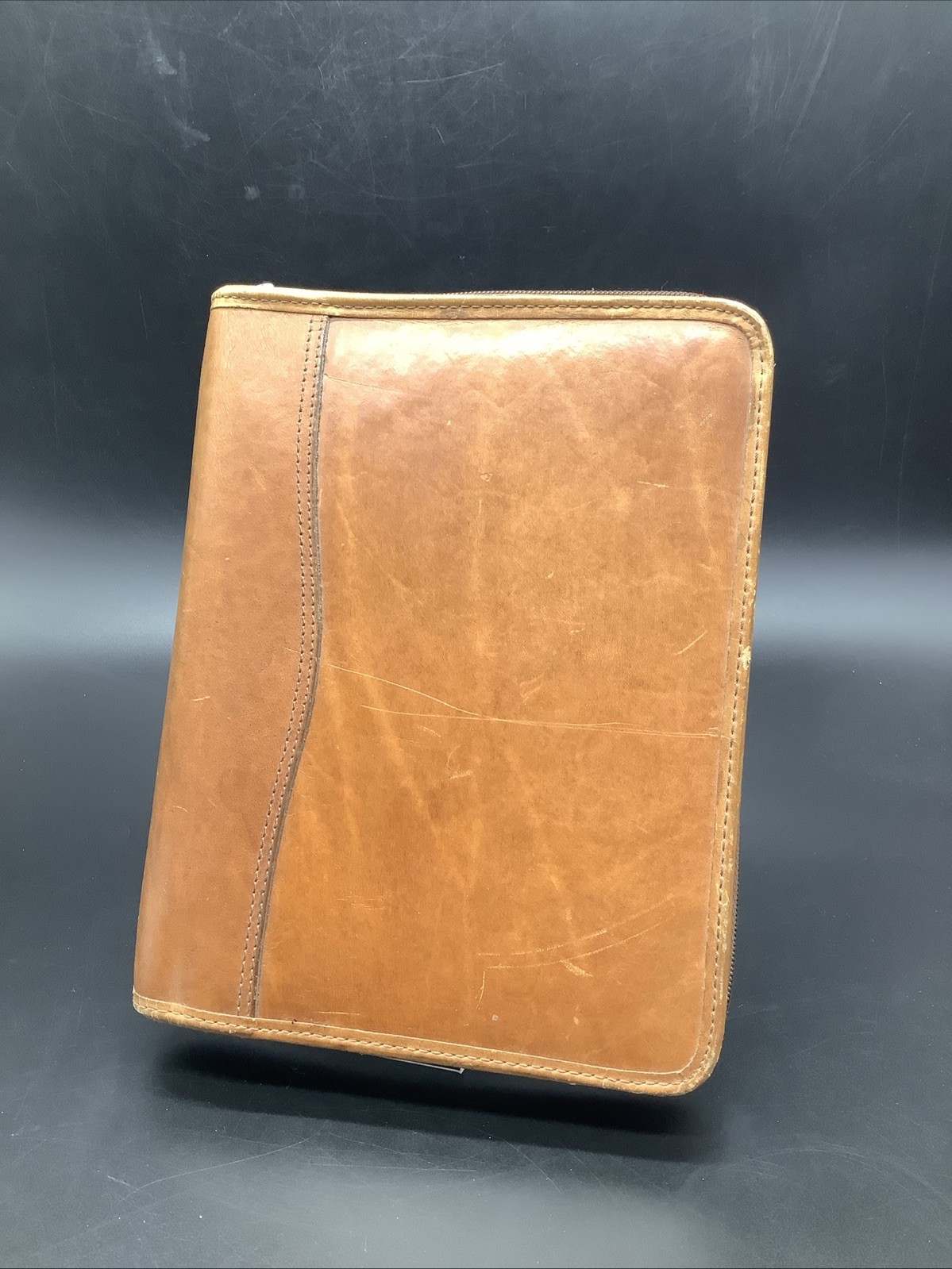 Day Timer – Genuine Leather Wallet Organizer – Nice Broken In Look
