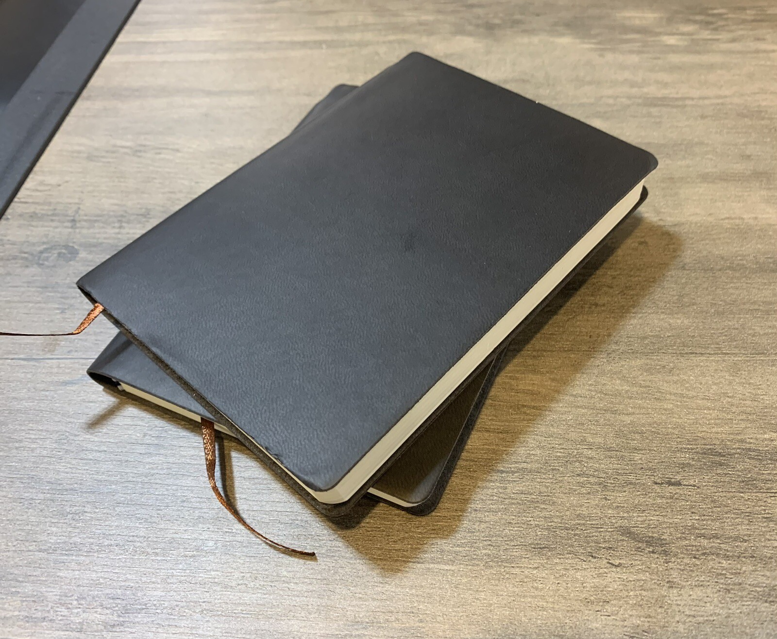 2 Pack Lined Journal Notebook – 196 Pages Ruled Paper – Black A6 5.5”x4”