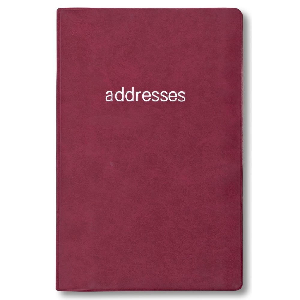 PlanAhead Telephone and Address Book; Large Print; Smooth Cover; Assorted Colors