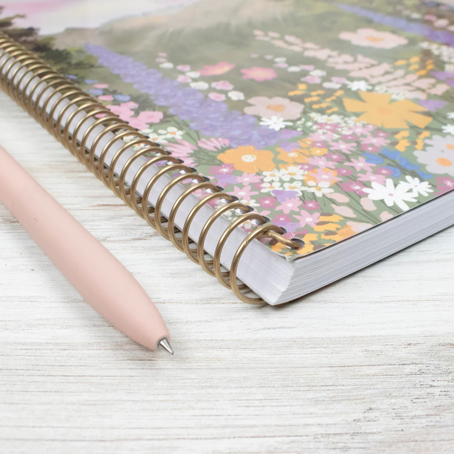 2026–27 Soft Cover Planner, 8.5″ x 11″ | Wildflower Mountainside