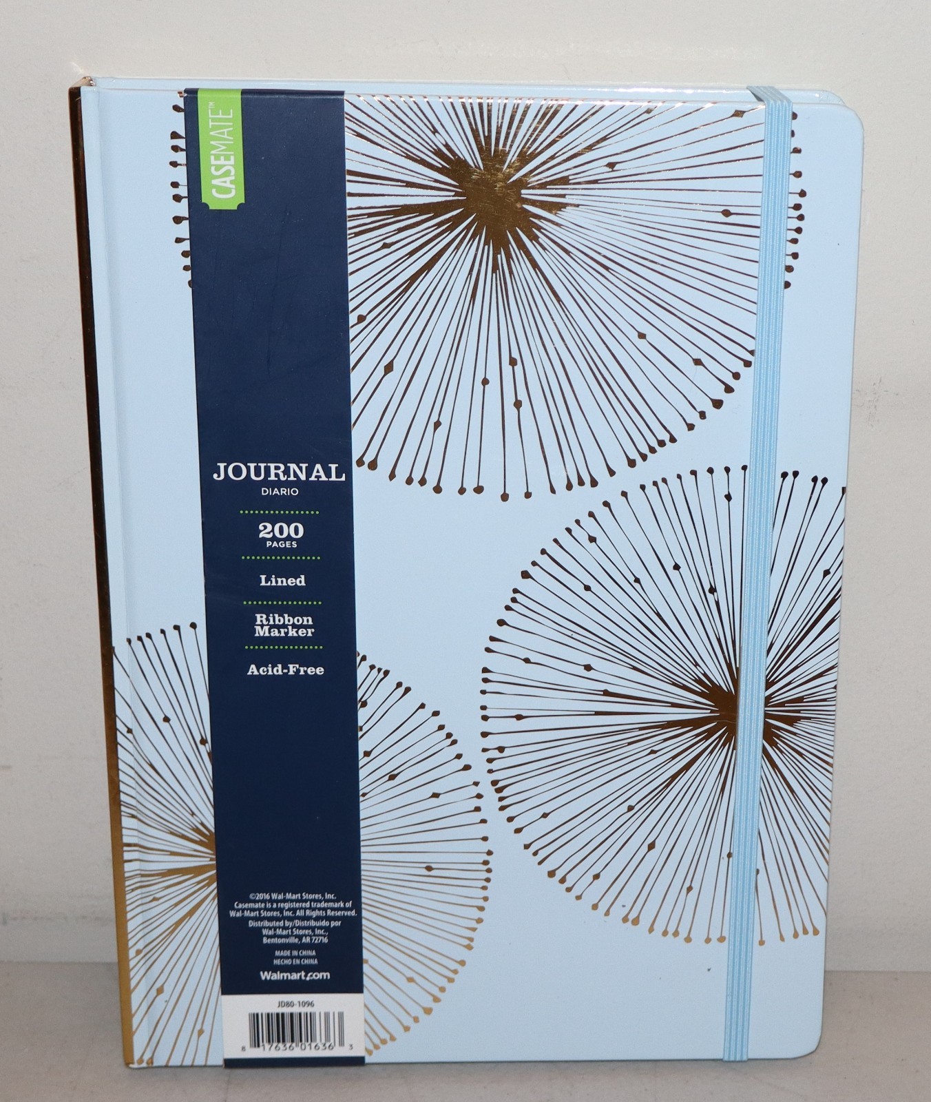 Casemate Journal 200 Lined Pages Acid Free Ribbon Marker