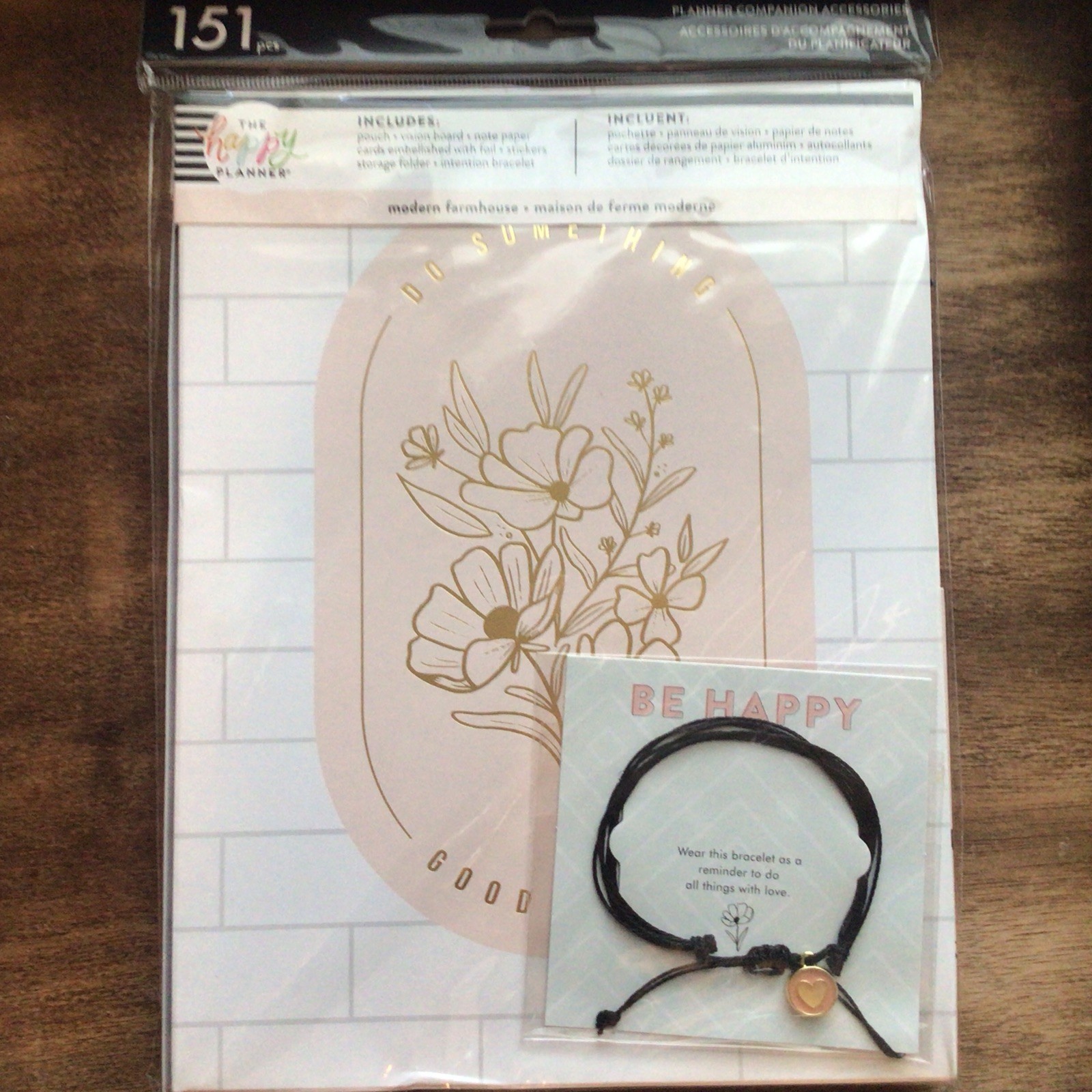 Happy Planner Modern Farmhouse Companion Accessories 151 Piece Bracelet Stickers