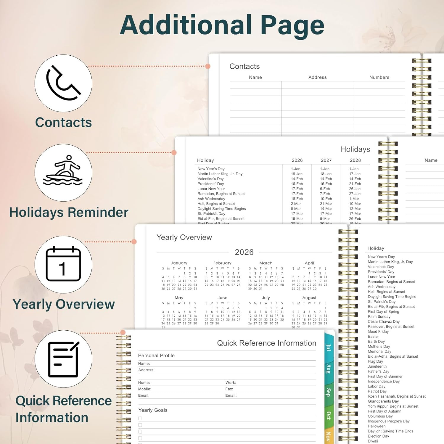 Planner 2026-2027 – Academic Planner 2026-2027, July 2026 – June 2027, 11” X 8.5
