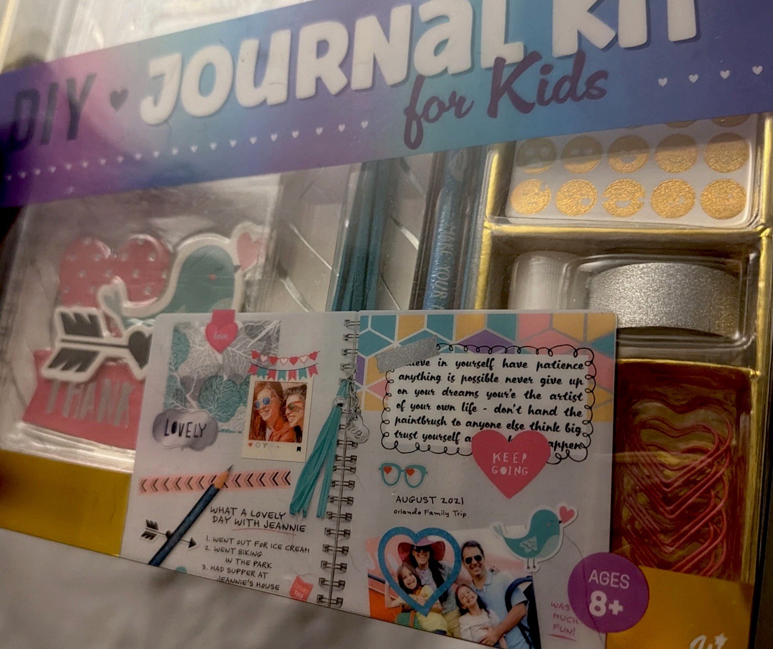 DIY Journal Celestial Pretty Me Kit for 8-14 Year Old Girl Birthday Gifts NIB
