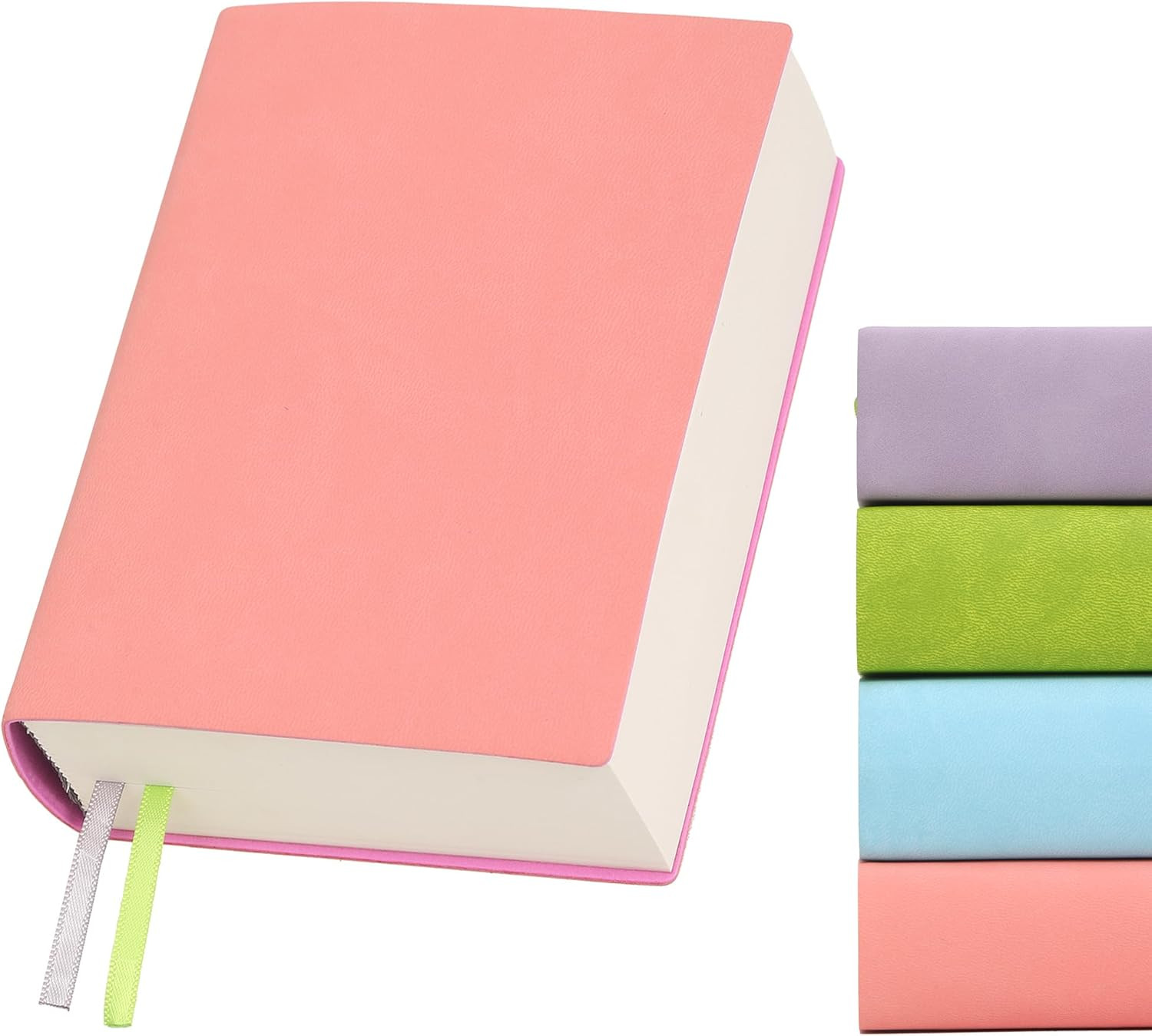 Blank Journal Notebook 720 Pages 3.9 × 5.5 No Lines Soft Leather Pocket Blank No