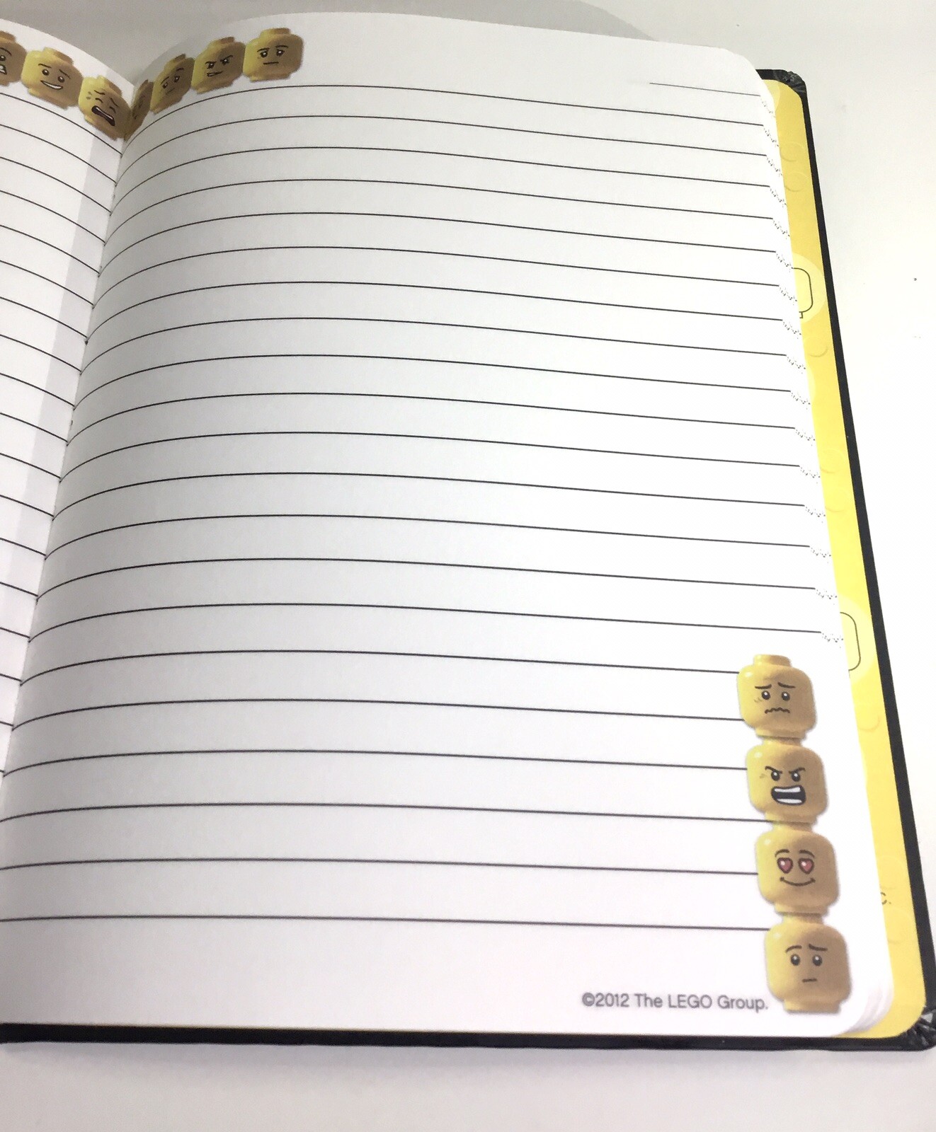 2012 LEGO Journal 8” x 6” 80 pgs. NEW