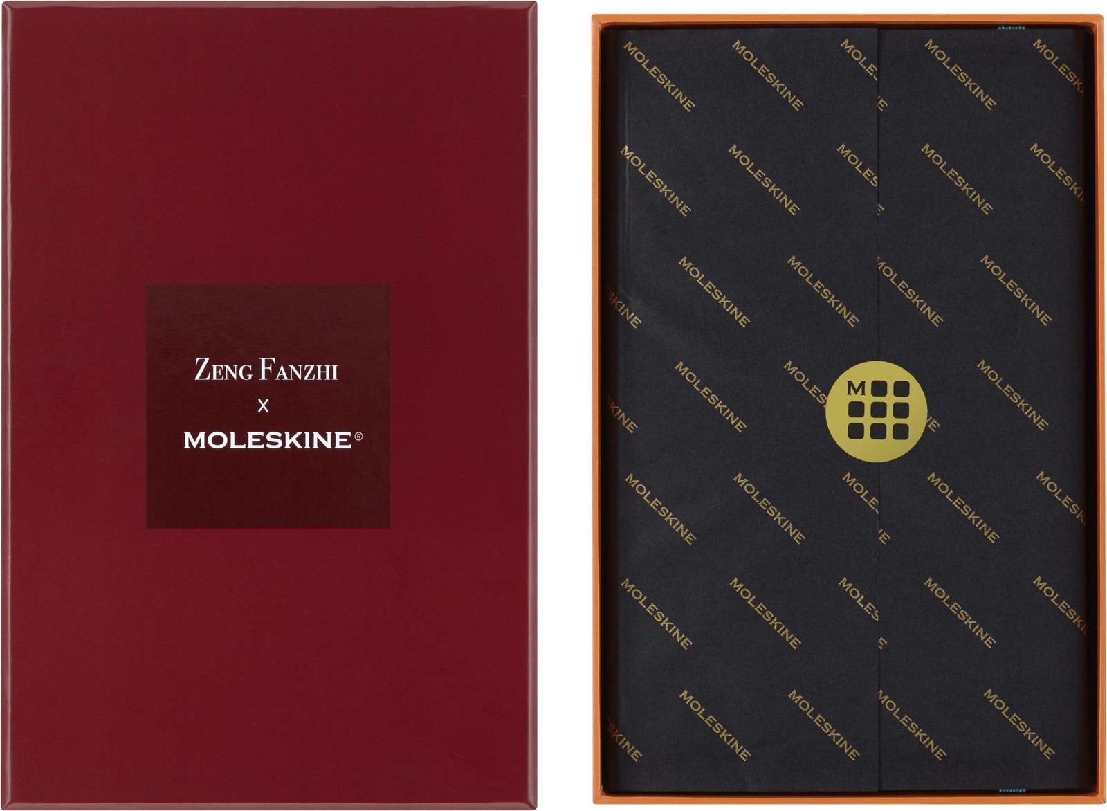 Moleskine Year of the Dragon Notebook Zeng Fanzhi Hard Cover 5×8.25 Ruled 176p