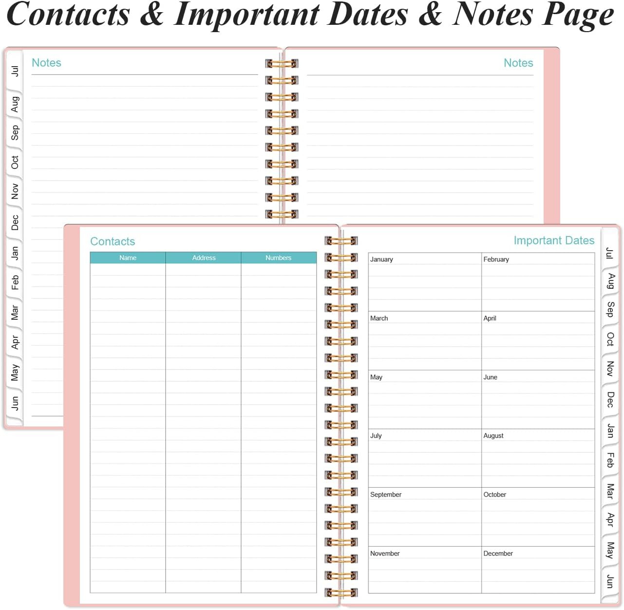 2026-2027 Appointment Book – 2026-2027 Daily Hourly Planner from July 2026 – Jun