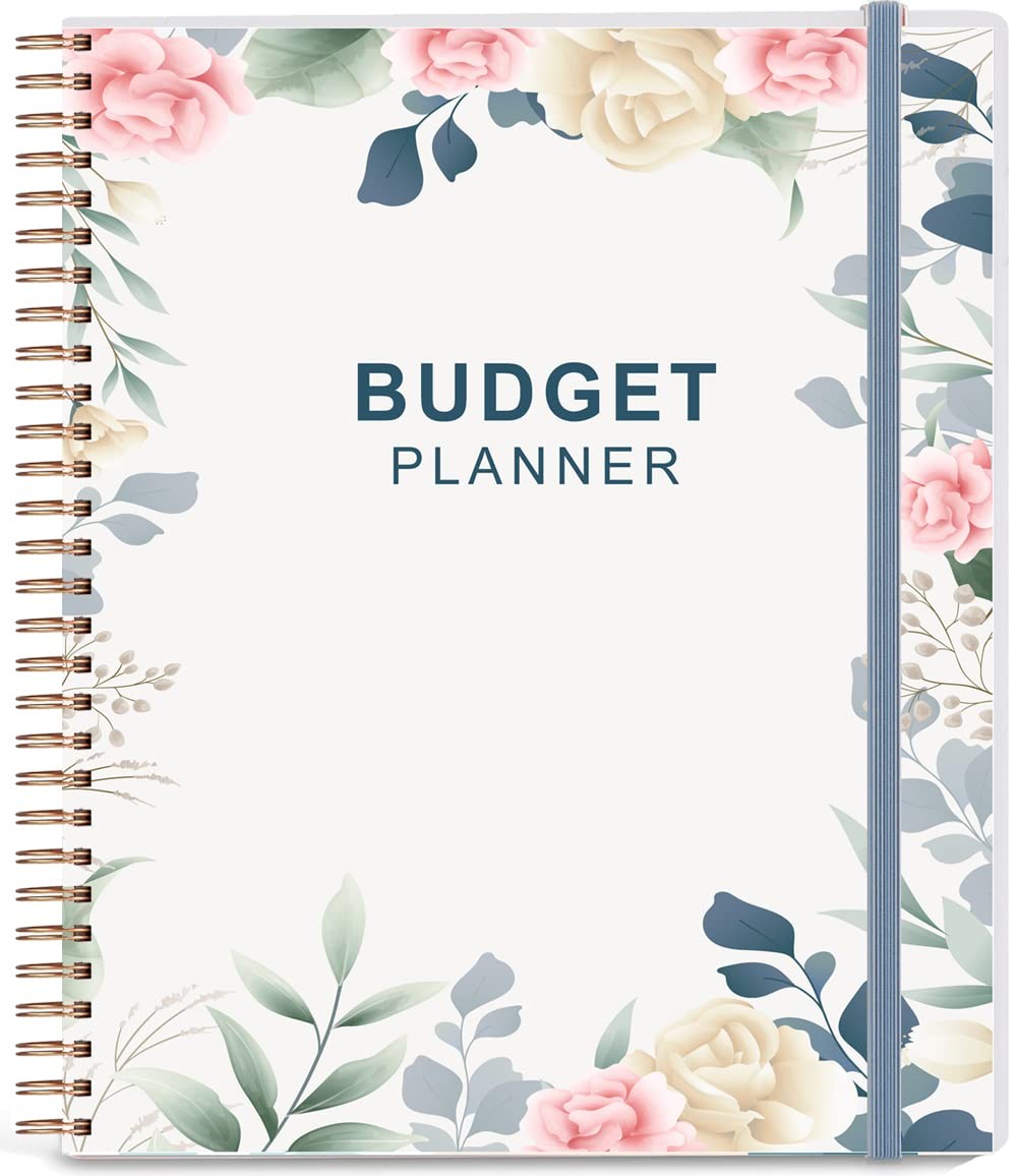 Budget Planner & Monthly Bill Organizer with Pockets. Expense Tracker Noteboo…