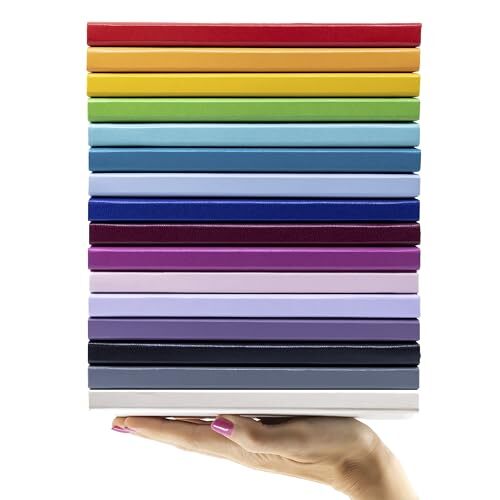 PAPERAGE Lined Journal Notebook, (Mustard Yellow), Assorted Styles , Colors
