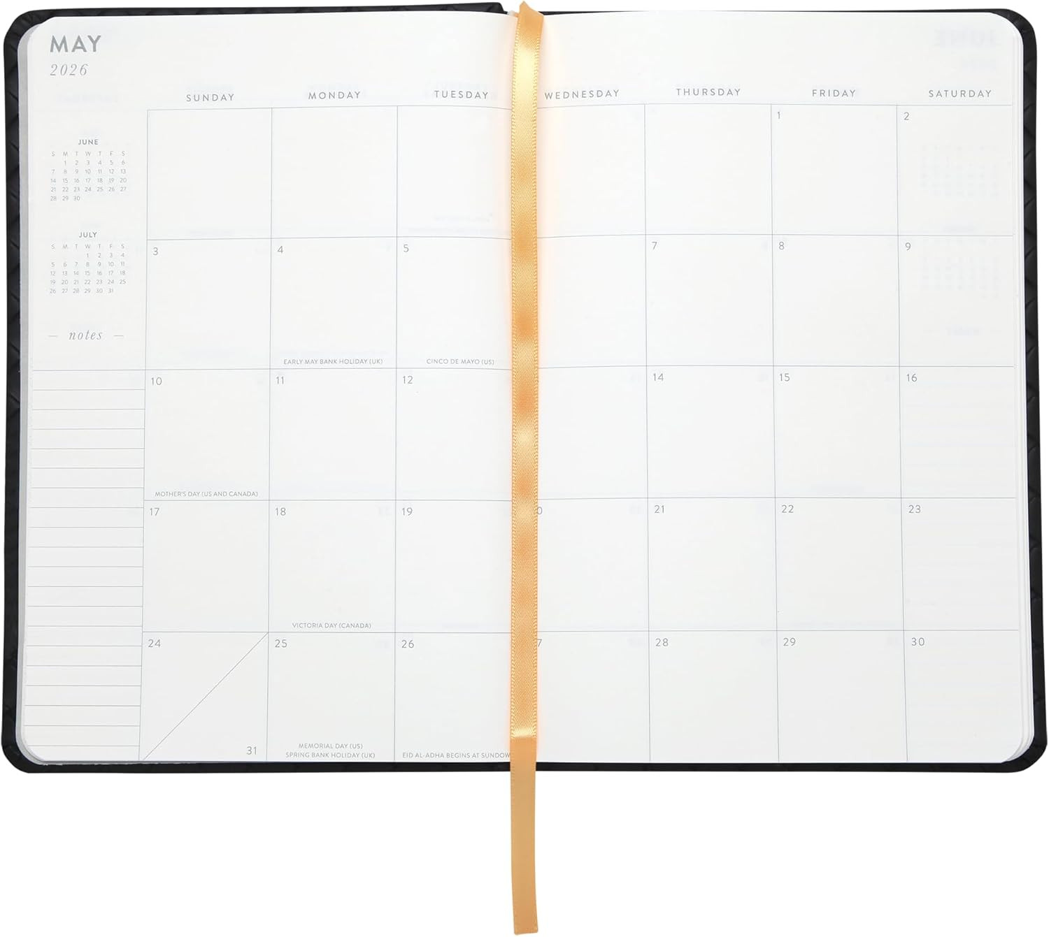2026 Planner – 6X8 Inch Weekly and Monthly Calendar Planner Agenda Book with Boo