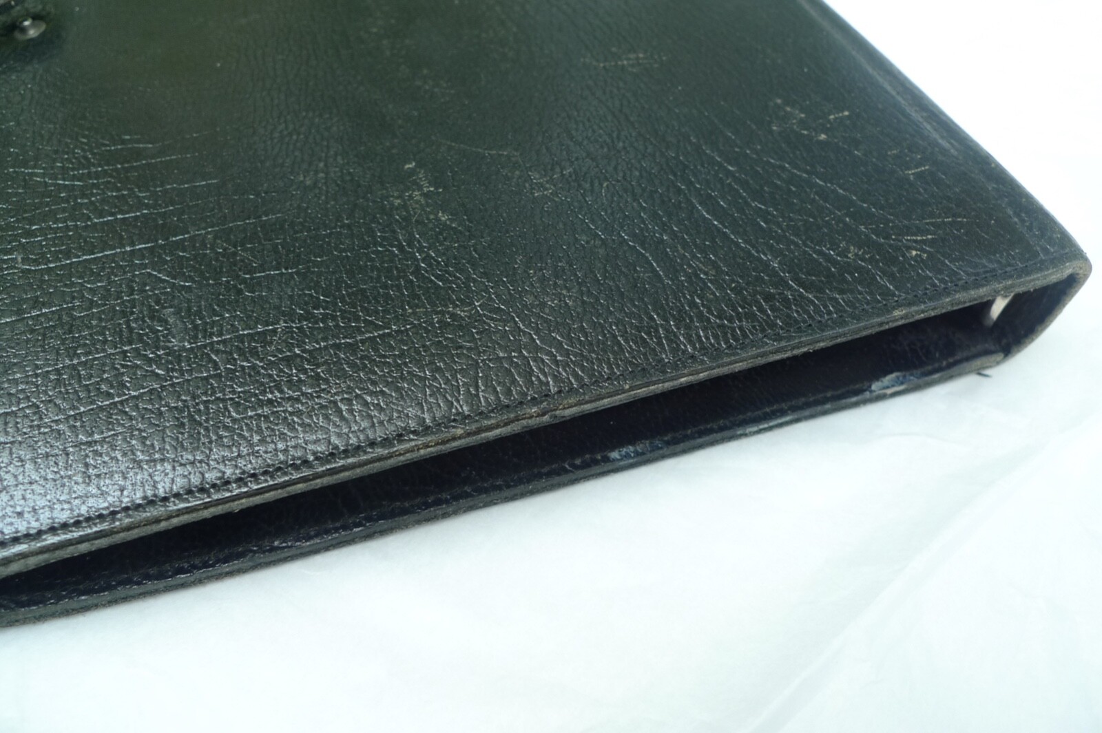 DESKFAX / FILOFAX – DX1 CLF 7/8- LEATHER PLANNER & MANY INSERTS – MADE IN UK