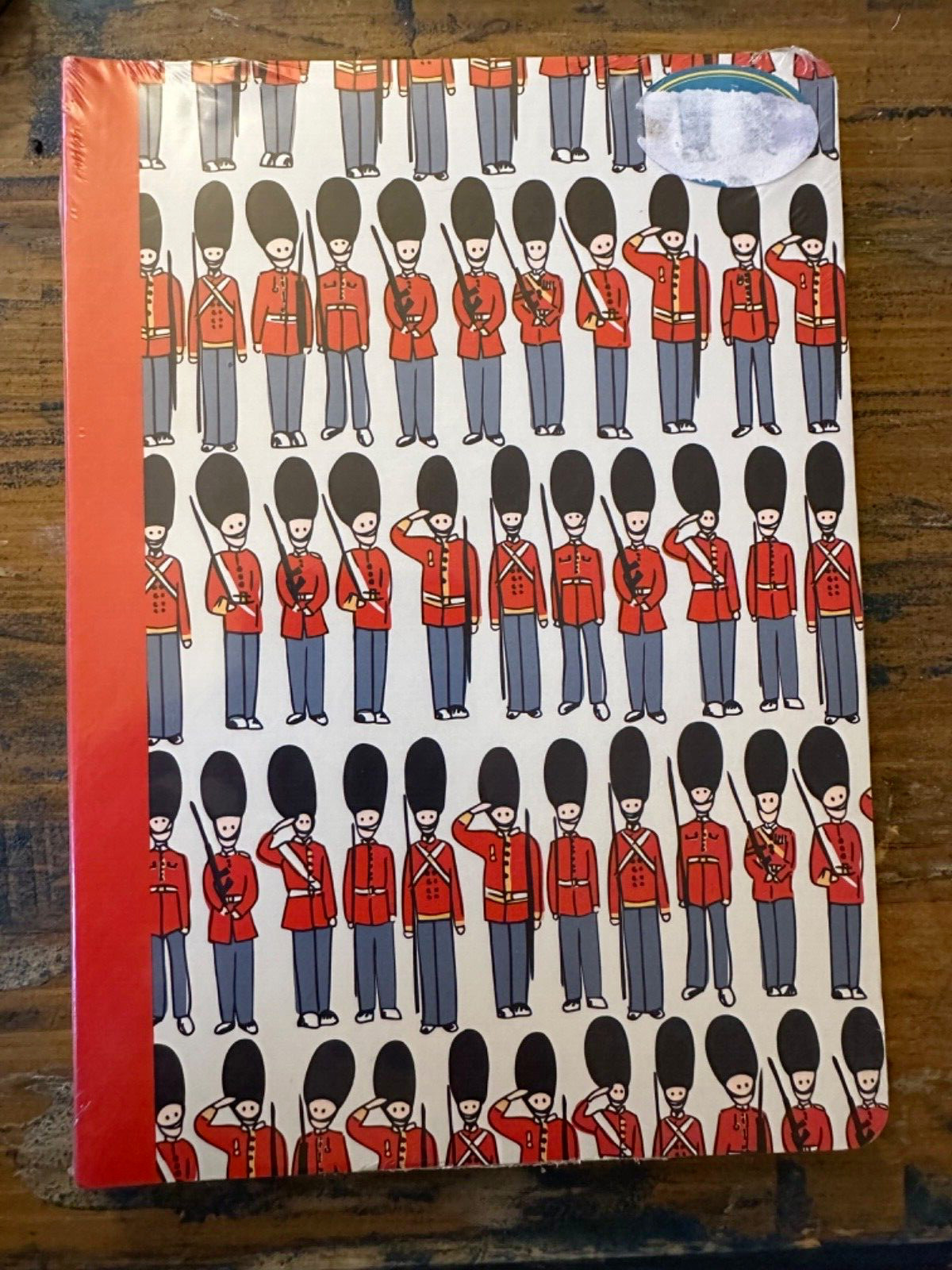 Cath Kidston Journal 8 1/4 X 5 7/8-The Queens Guard Soldiers (New in Wrapping)