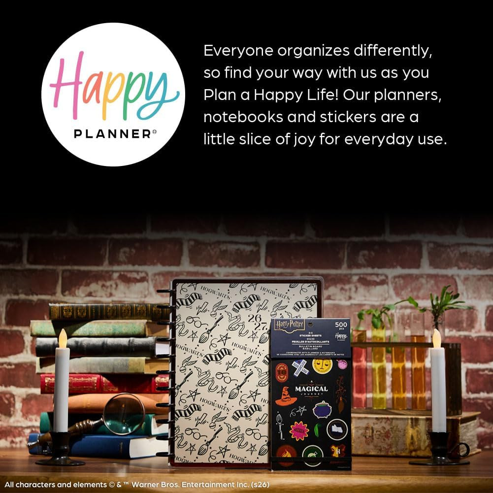 Happy Planner Harry Potter Disc-Bound 12-Month Academic Planner, July 2026–June