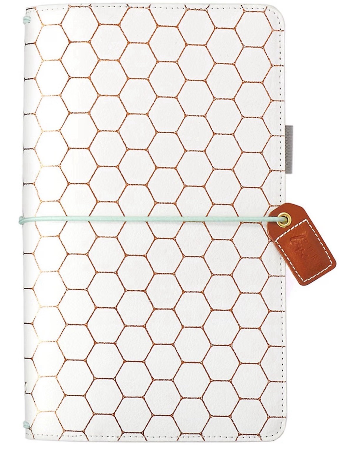 Webster Pages White Copper Hexagon Tn Inserts Stickers + Mystery Gifts Traveler
