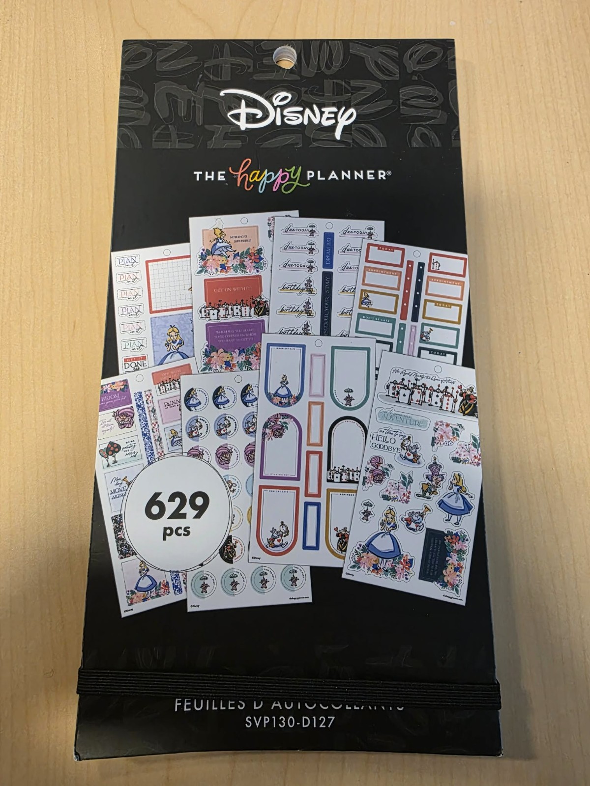 The Happy Planner Disney Alice In Wonderland 629 Stickers