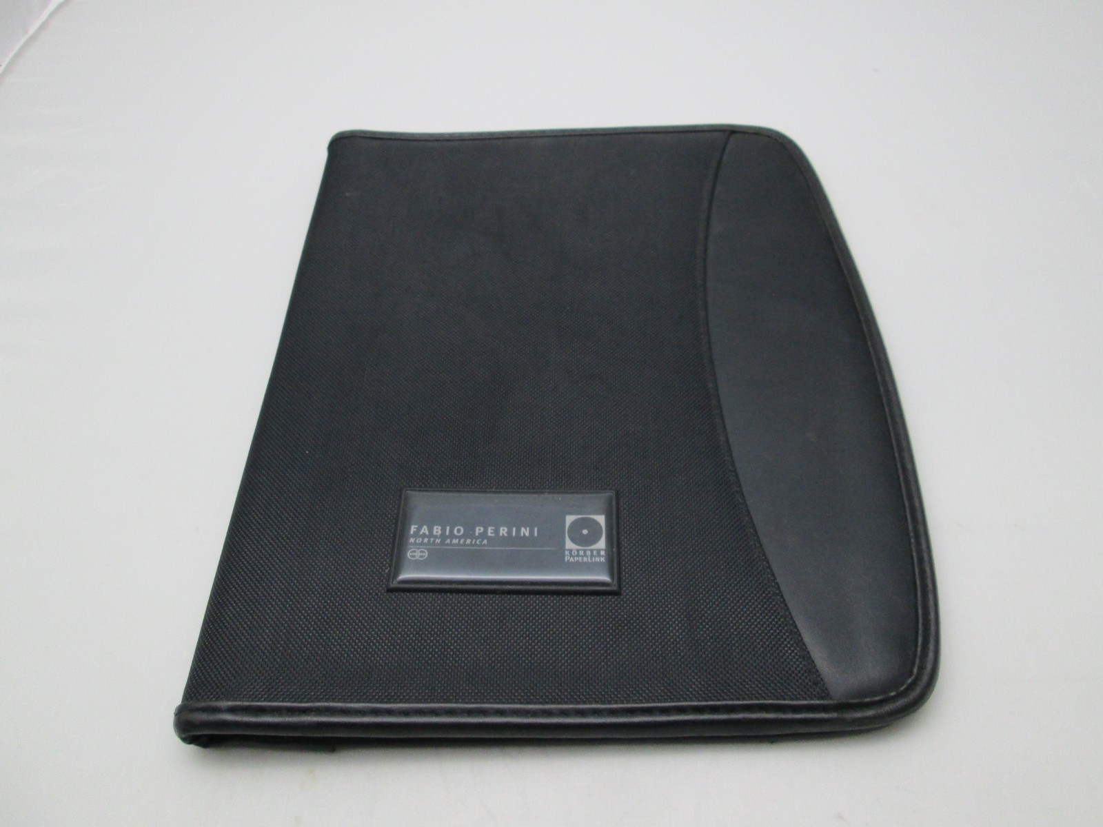 Leeds Black Portfolio Folder Organizer Planner Notepad 8.5″x11″ Legal Pad Folio