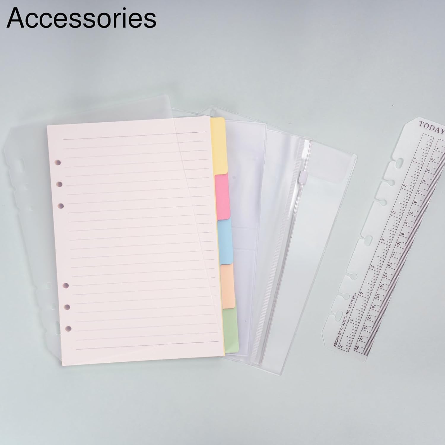 Tactical Padfolio Ring Binder with Zippered, Refillable Planner Binder Tactical