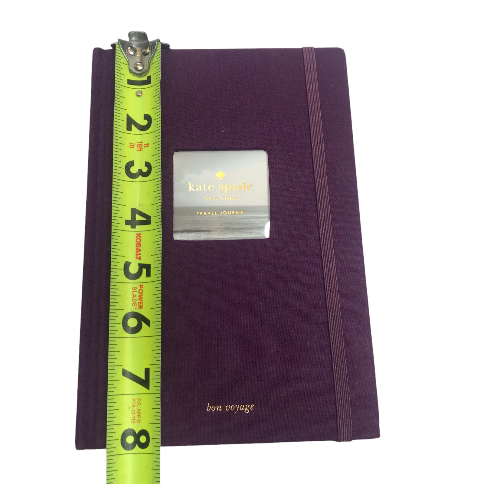 New KATE SPADE New York Travel Journal Notebook Paper Journal with Fabric Cover