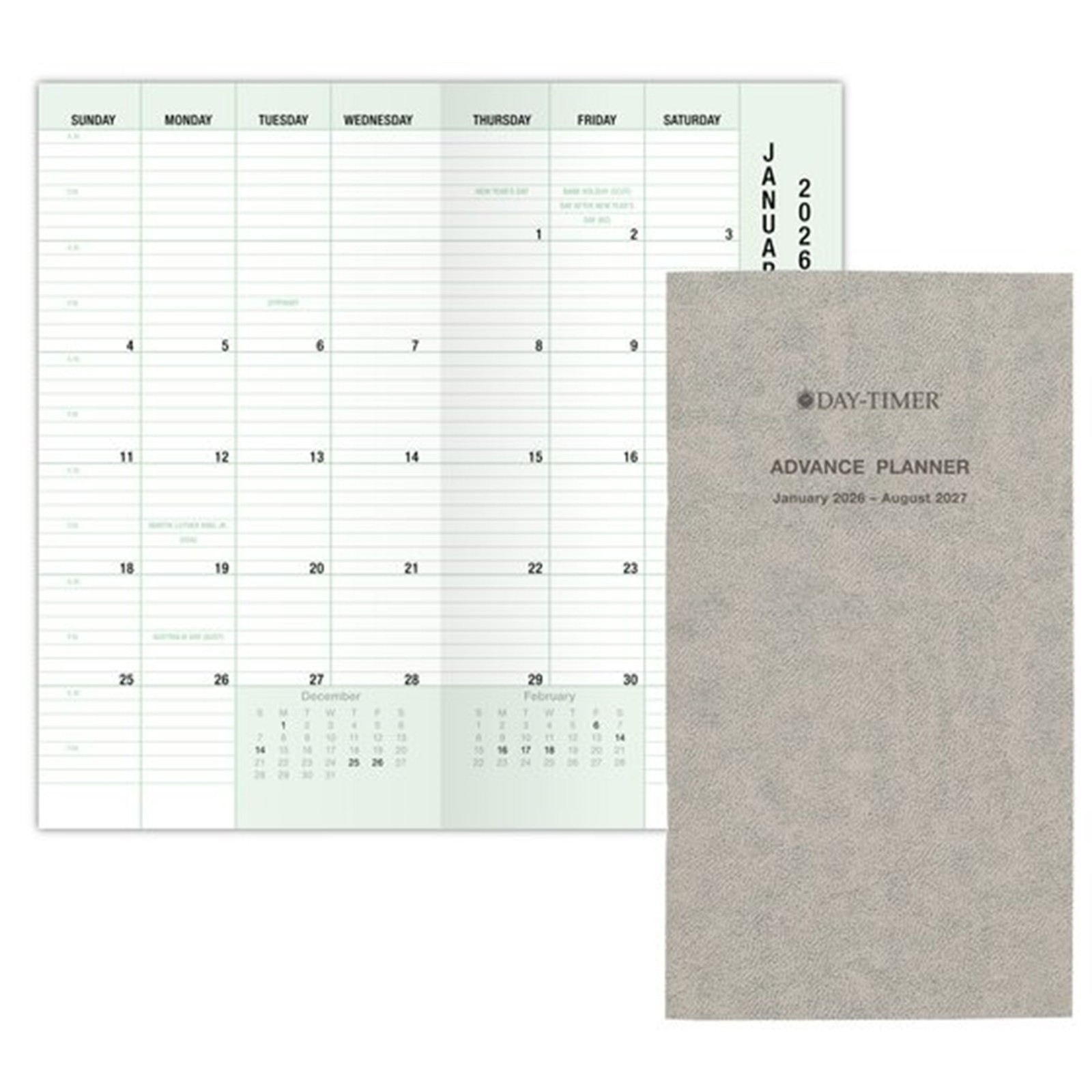 Day-Timer 2025-2026 , 20-Mth Advance Planner Refill, Pocket, 3-1/2″ x 6-1/2″