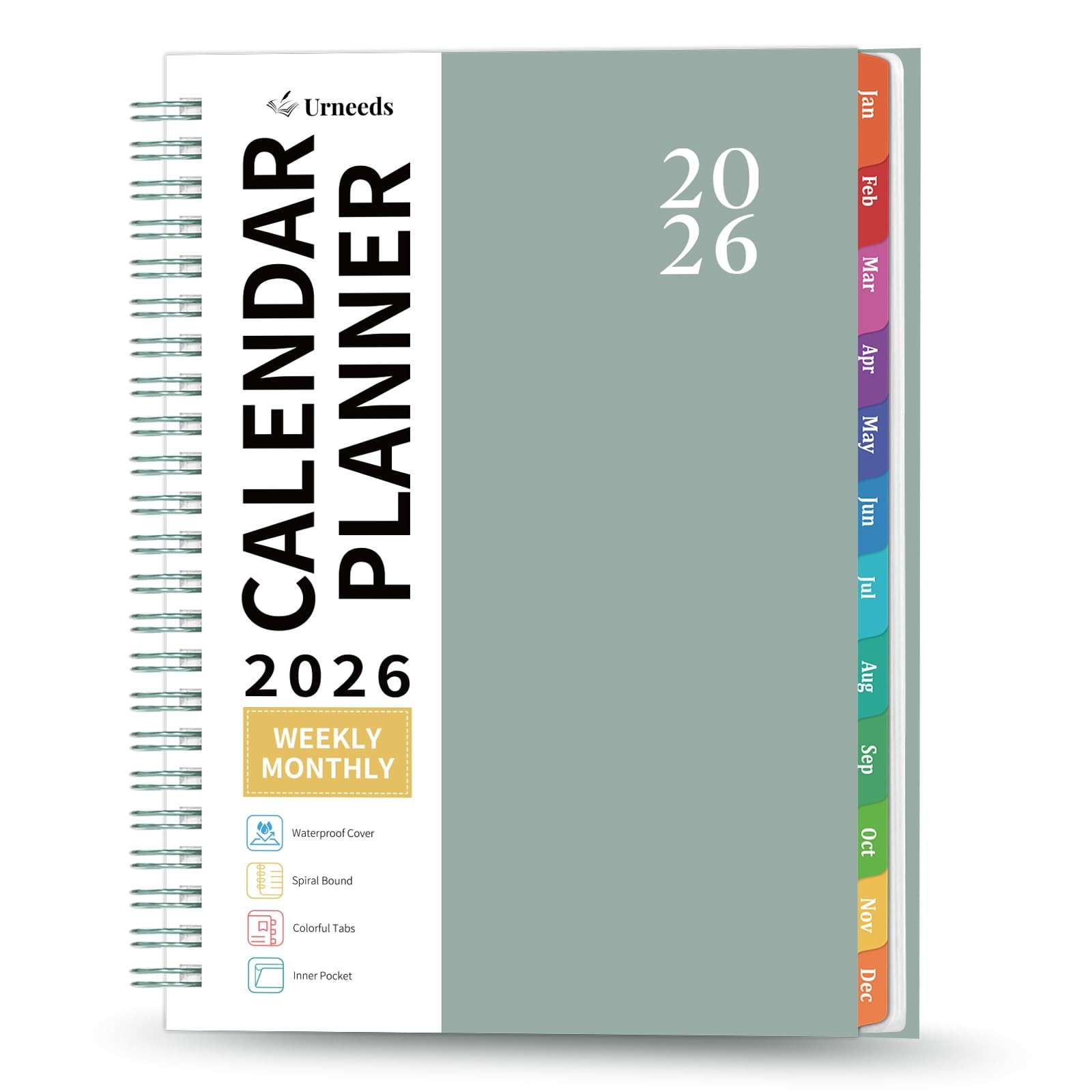 2026-2027 Planner – 2026 Planner Weekly and Monthly from Now – Dec. 2026, Calend